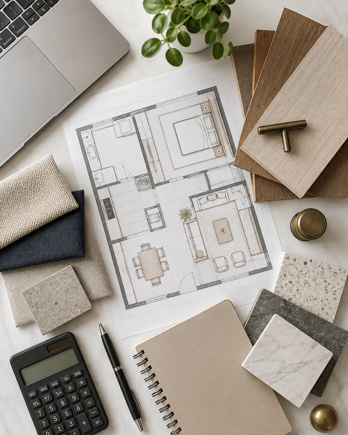 Thiết kế nội thất theo bản vẽ