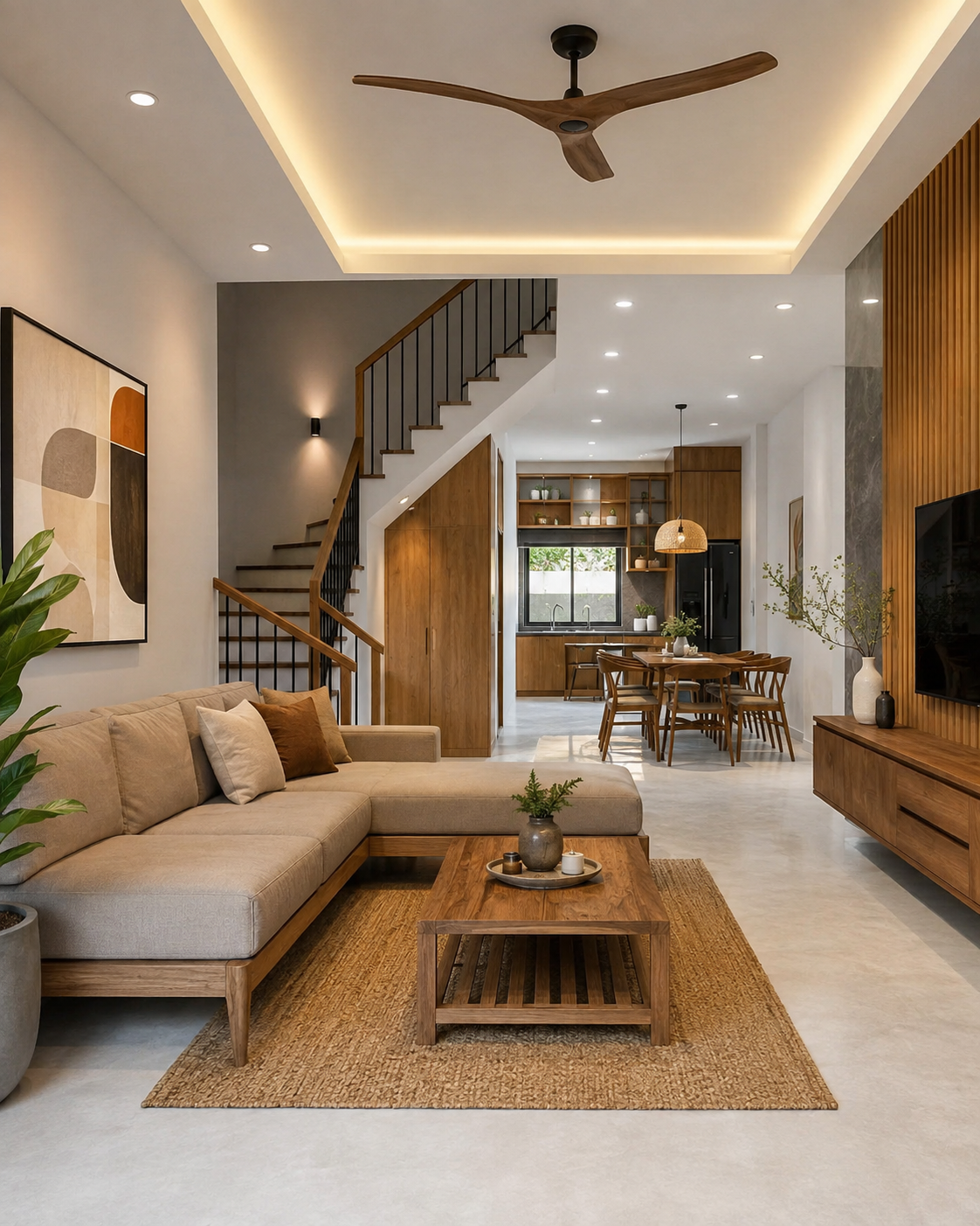 Nội thất nhà hoàn thiện